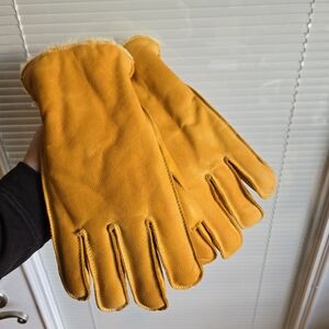 NWT - Klondike Leather Insulated Work Gloves.  XL